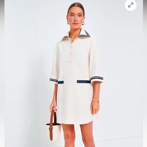 Tuckernuck Pomander Place Gardenia Hart Shirt Dress